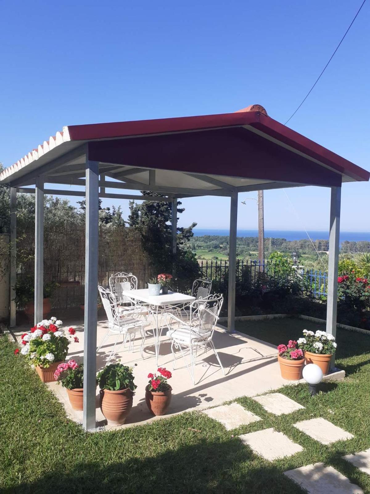 Simos' Sea View House Villa Nikopolis Exterior photo